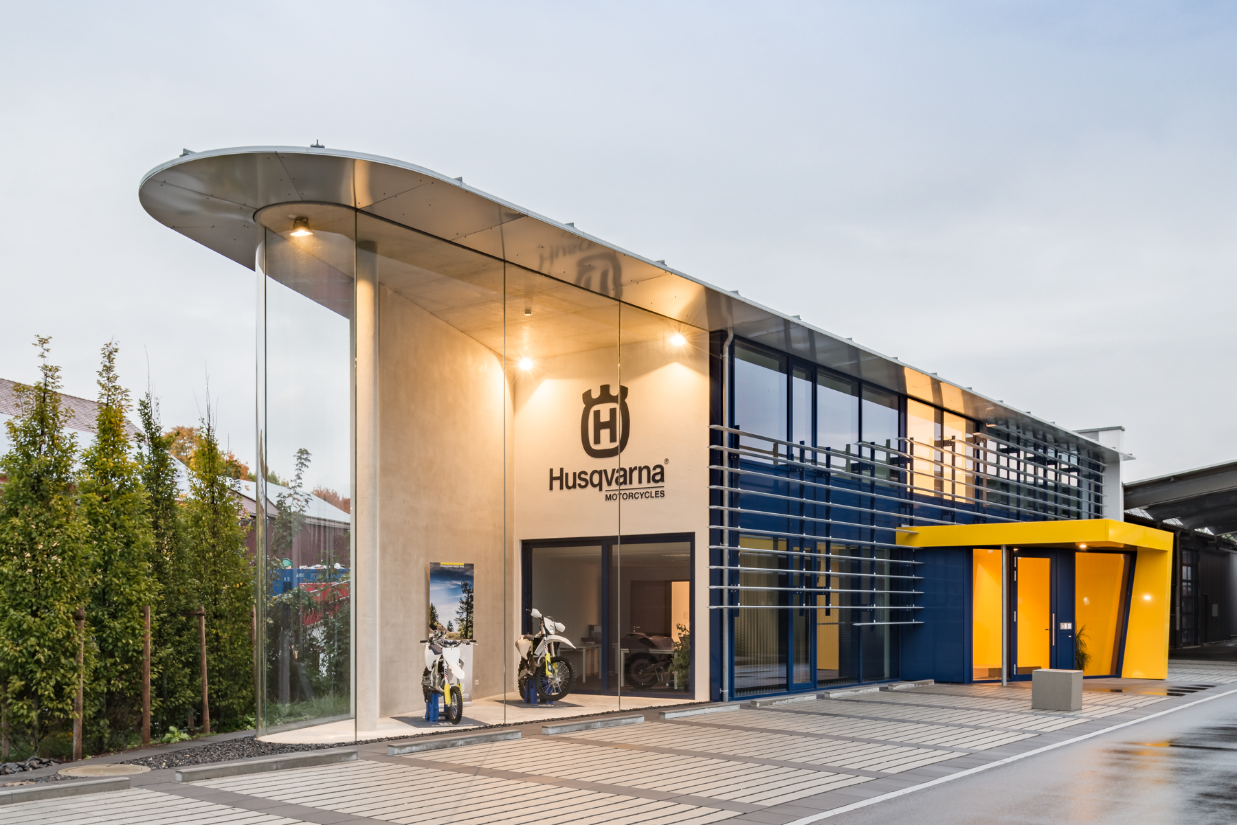 Husqvarna Neubau von H+F Architekten aus Amberg