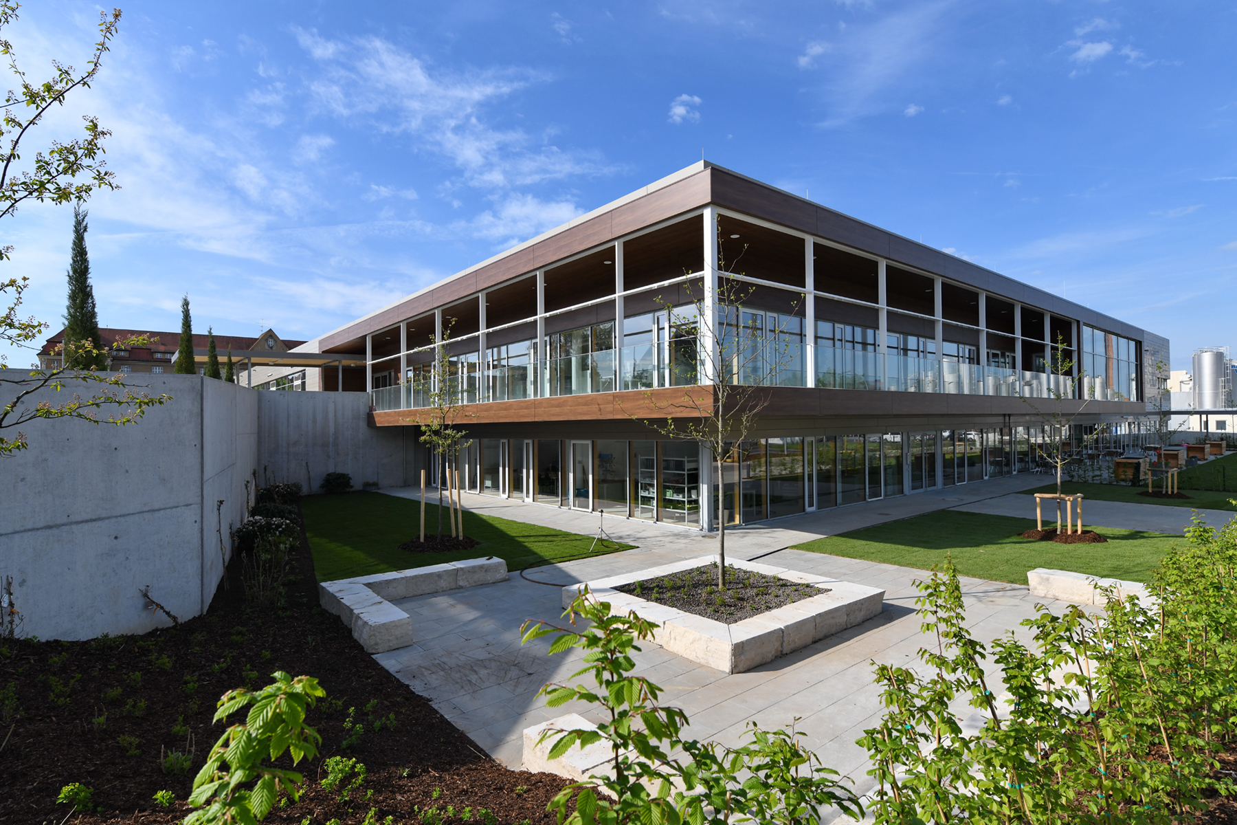 Neubau Jura Werkstätten Amberg von H+F Architekten