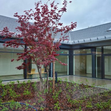 Generalsanierungdes LRA Amberg-Sulzbach Innenhof