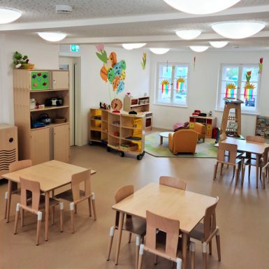 Sanierung und Neugestaltung des Kindergartens Hl. Dreifaltigkeit in Amberg