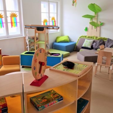 Neugestaltung der Gruppenräume des Kindergartens Hl. Dreifaltigkeit in Amberg