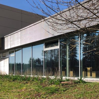 H+F Architekten Syskomp Außenansicht
