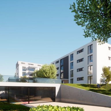 H+F Architekten Wettbewerb zum Bau von Wohngebäuden mit Gewerbeflächen in Amberg